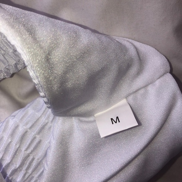 White ribbed bikini set - Picture 5 of 5